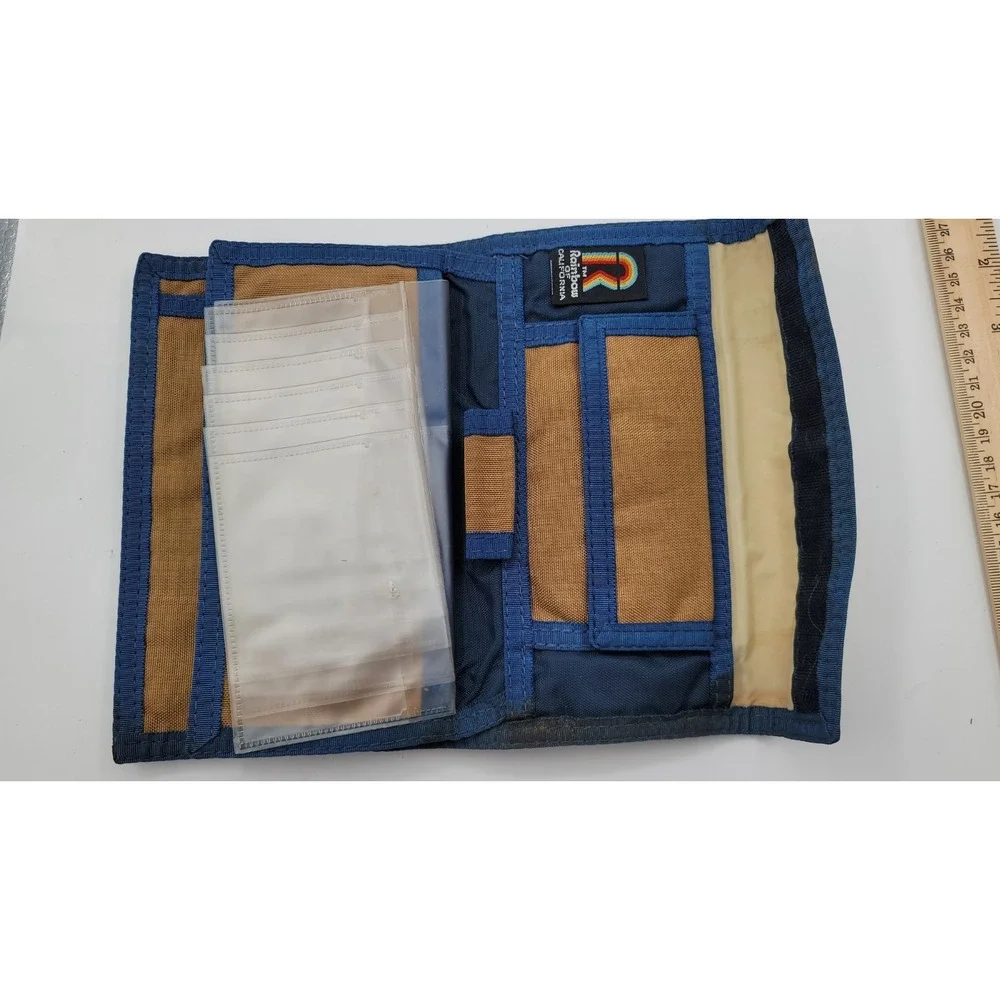 Rainbow Of‎ California Bi-Fold Bill Wallet with HNL Closure Tan